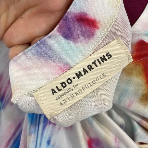 Aldo+Martins Colorfull Top XS Padded Shoulders Super soft textile - Picture 4 of 11